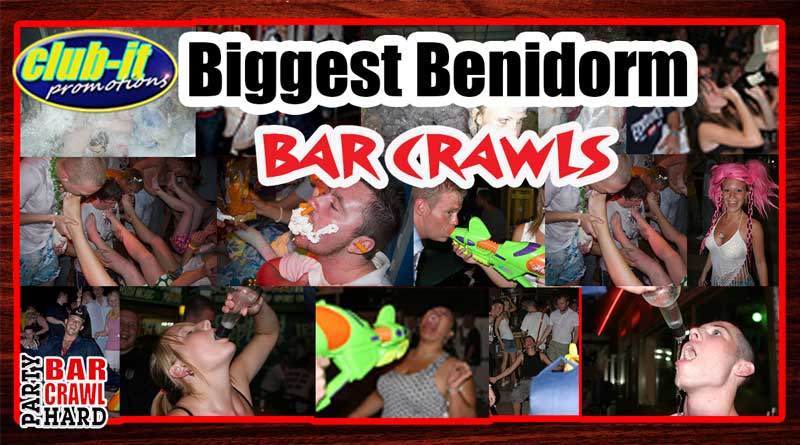 Biggest Benidorm Bar Crawl