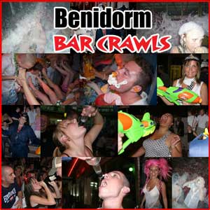 Stag and Hen Benidorm Bar Crawl