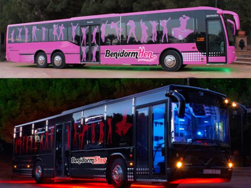 Benidorm Party Bus