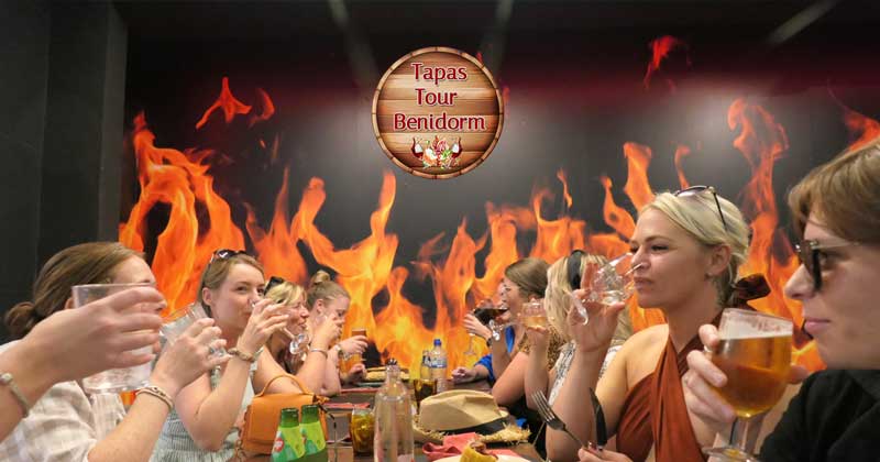 Tapas tour Benidorm hen party idea