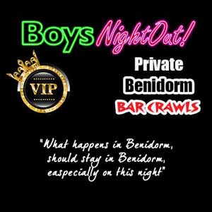 Private stag party Benidorm Bar Crawl