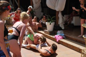 Sexy Benidorm butler, Benidorm hen party ideas