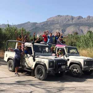 Jeep safari Benidorm activity