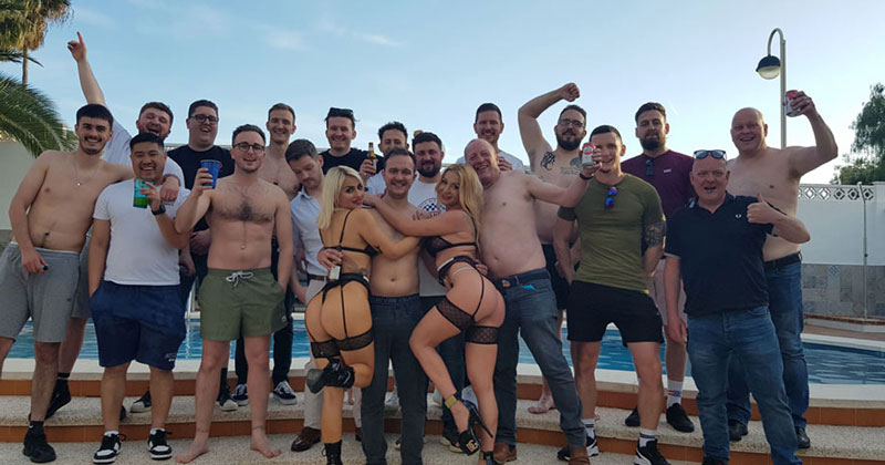 Sexy Waitress Hire for Benidorm stag party