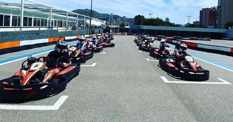 Karting Benidorm stag party activity