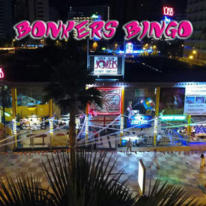 Bonkers Bingo Benidorm hen pary night